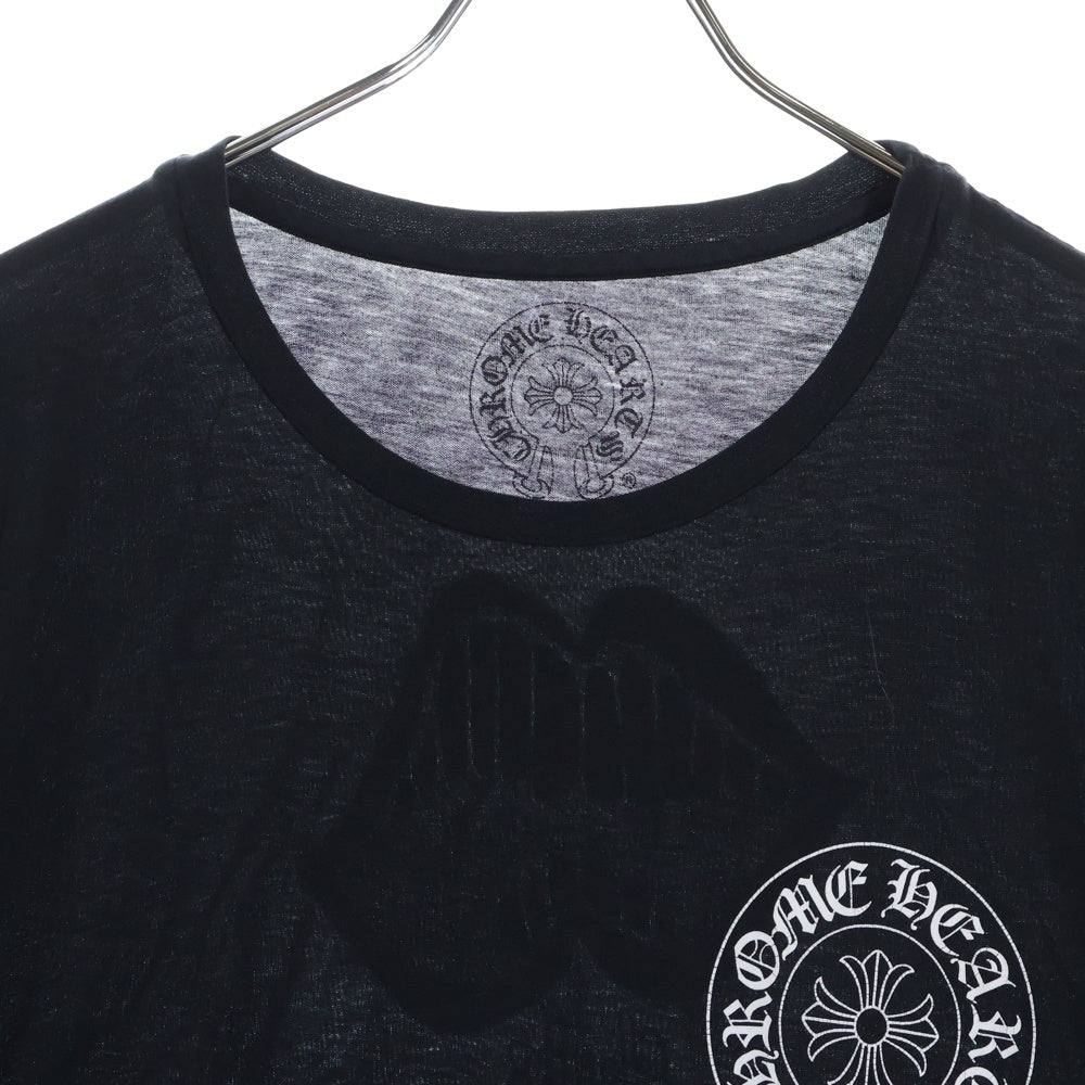 CHROME HEARTS(クロムハーツ) ×MATTY BOY Chomper S/S Tee マッティボーイ チョンパー バックプリント ロングスリーブ 半袖Tシャツ ブラック