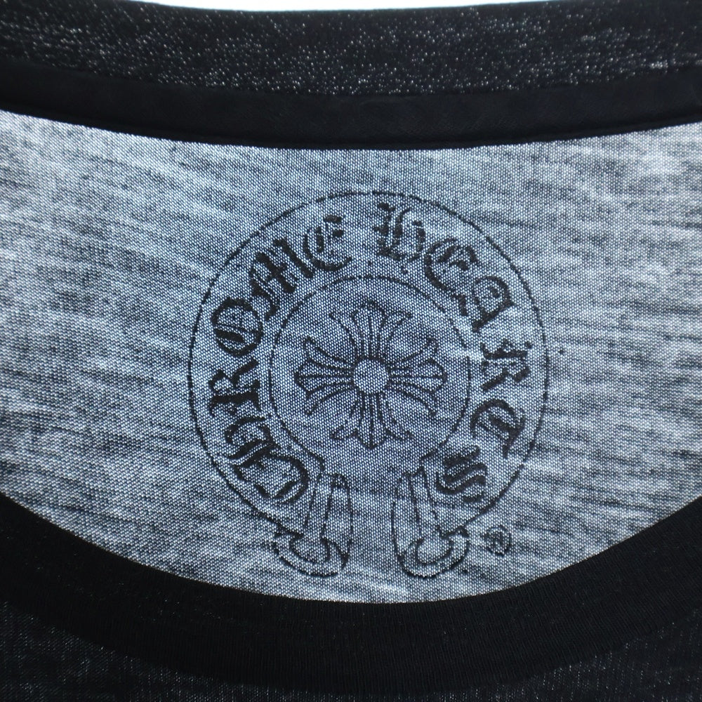 CHROME HEARTS(クロムハーツ) ×MATTY BOY Chomper S/S Tee マッティボーイ チョンパー バックプリント ロングスリーブ 半袖Tシャツ ブラック