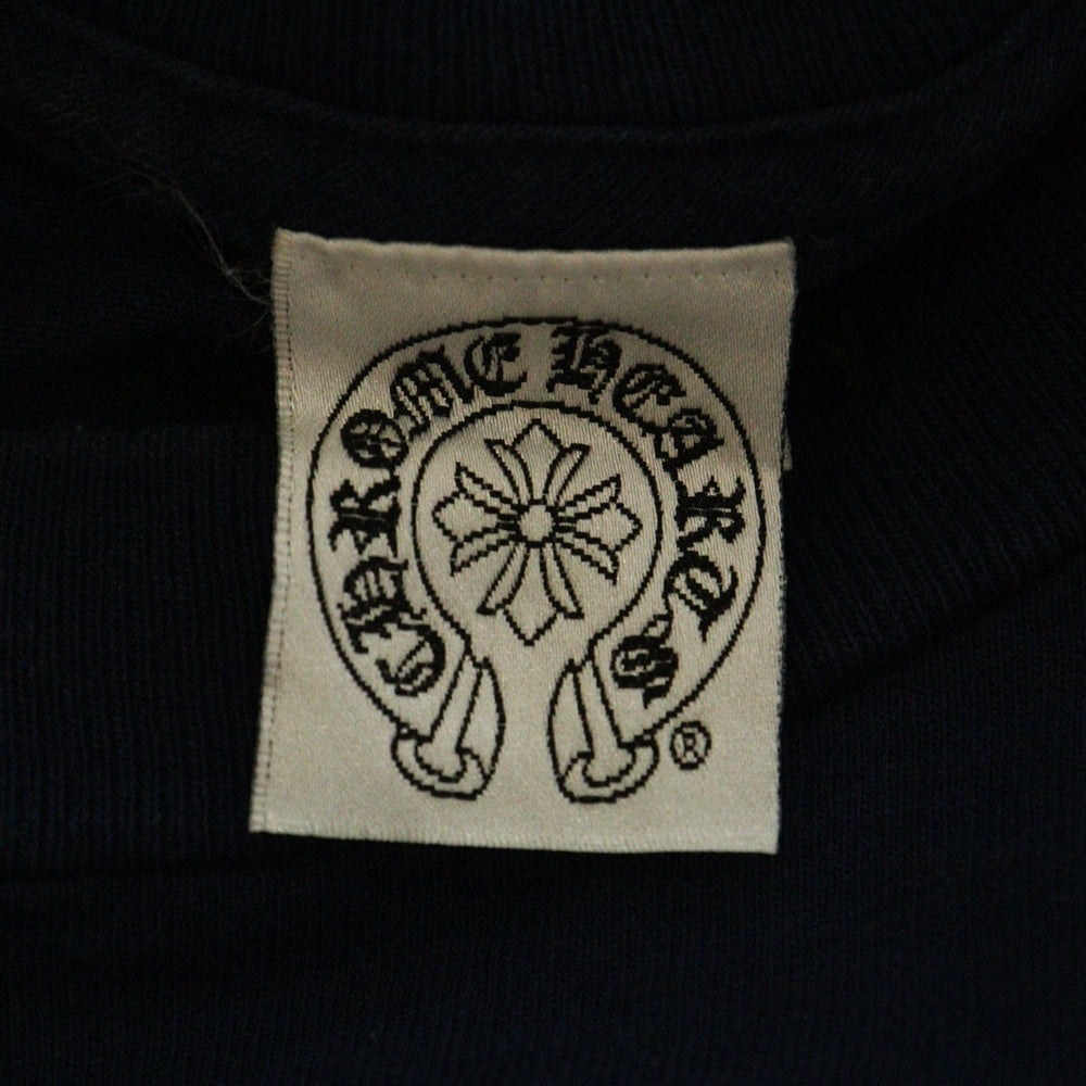 CHROME HEARTS(クロムハーツ) OLD × UNITED ARROWS MADE IN USA POCKET TEE ユナイデッドアローズ バックロゴプリント 半袖Tシャツ カットソー ネイビー 藍染め