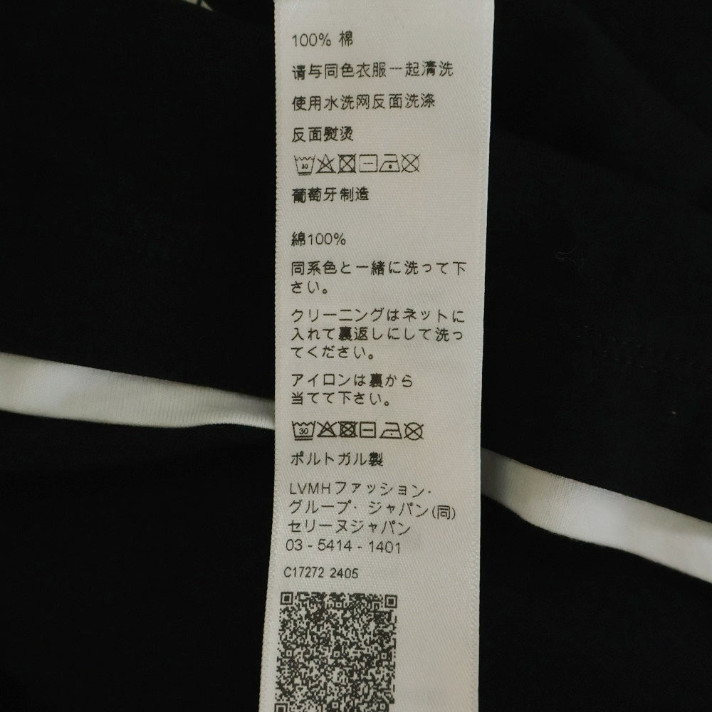 CELINE(セリーヌ) 24AW 16 Loose T-shirt ロングスリーブ 長袖Tシャツ カットソー ブラック 2X85N507Z 38AW