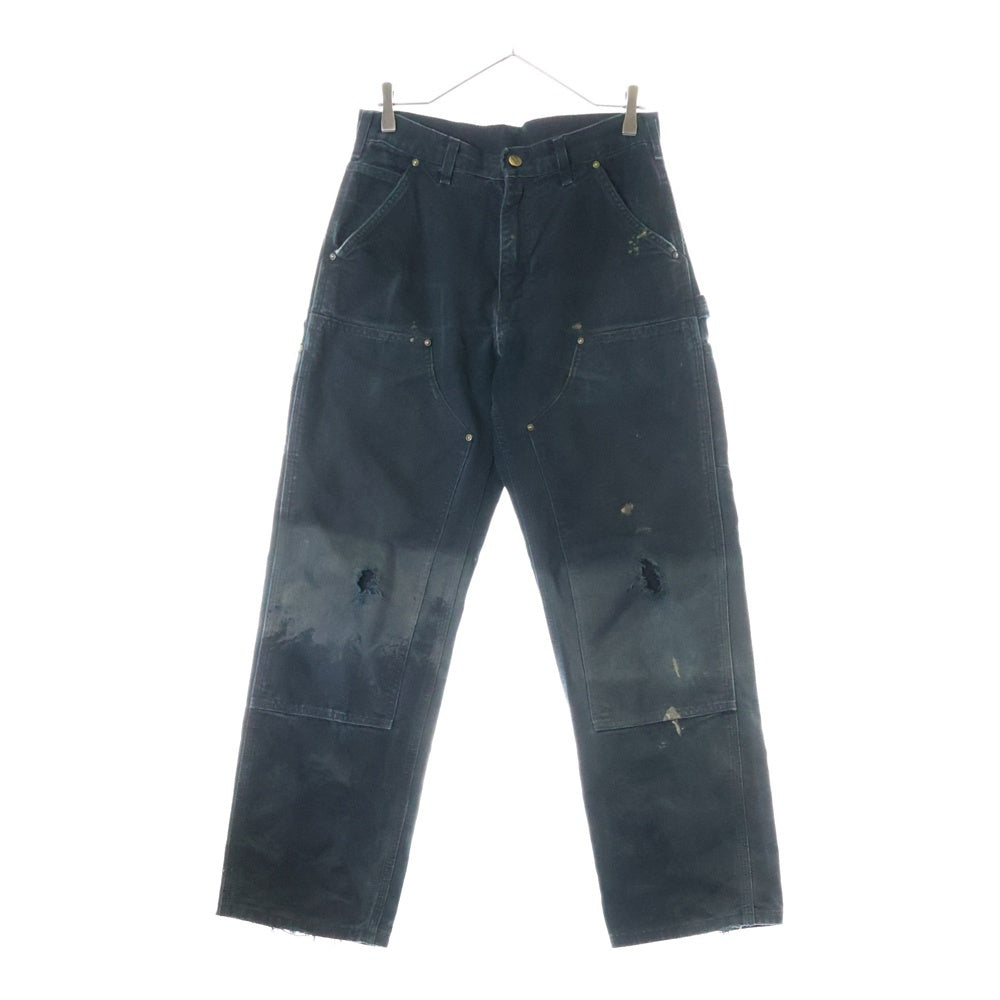 CARHARTT(カーハート) Double Knee ダブルニー カーペンターパンツ ペインター コットンダック ブラック