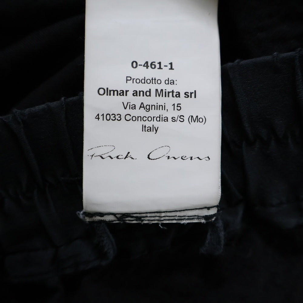 Rick Owens(リックオウエンス) 14SS ウールサルエルパンツ ショートパンツ RP14S4318-ST ブラック