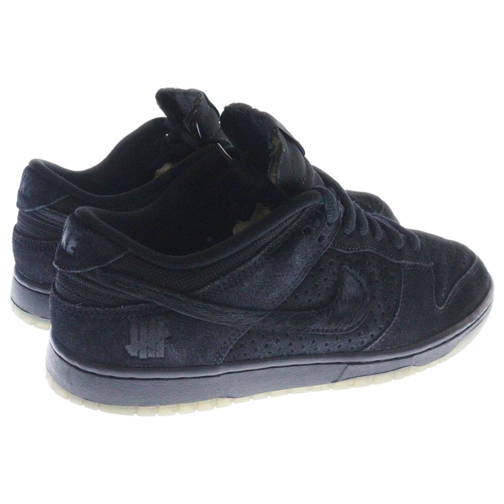 NIKE(ナイキ) ×UNDEFEATED DUNK LOW SP 5 ON IT アンディフィーテッド ダンク ローカットスニーカー ブラック US9/27cm DO9329-001