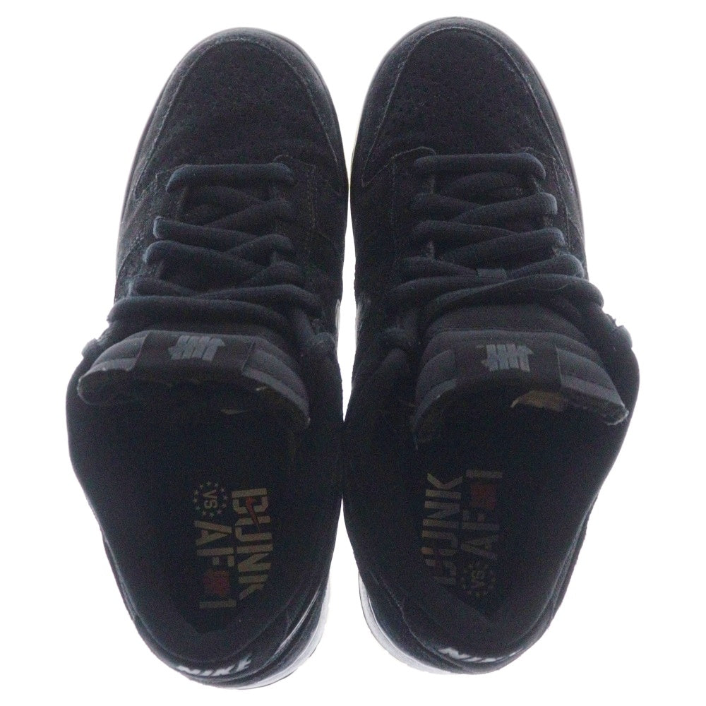 NIKE(ナイキ) ×UNDEFEATED DUNK LOW SP 5 ON IT アンディフィーテッド ダンク ローカットスニーカー ブラック US9/27cm DO9329-001
