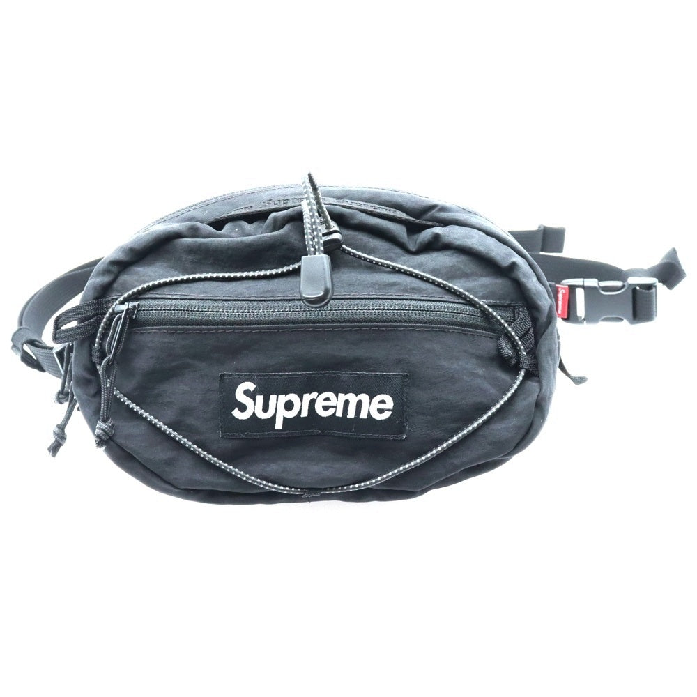 SUPREME(シュプリーム) 20AW Waist Bag ウエスト ロゴ バッグ ブラック