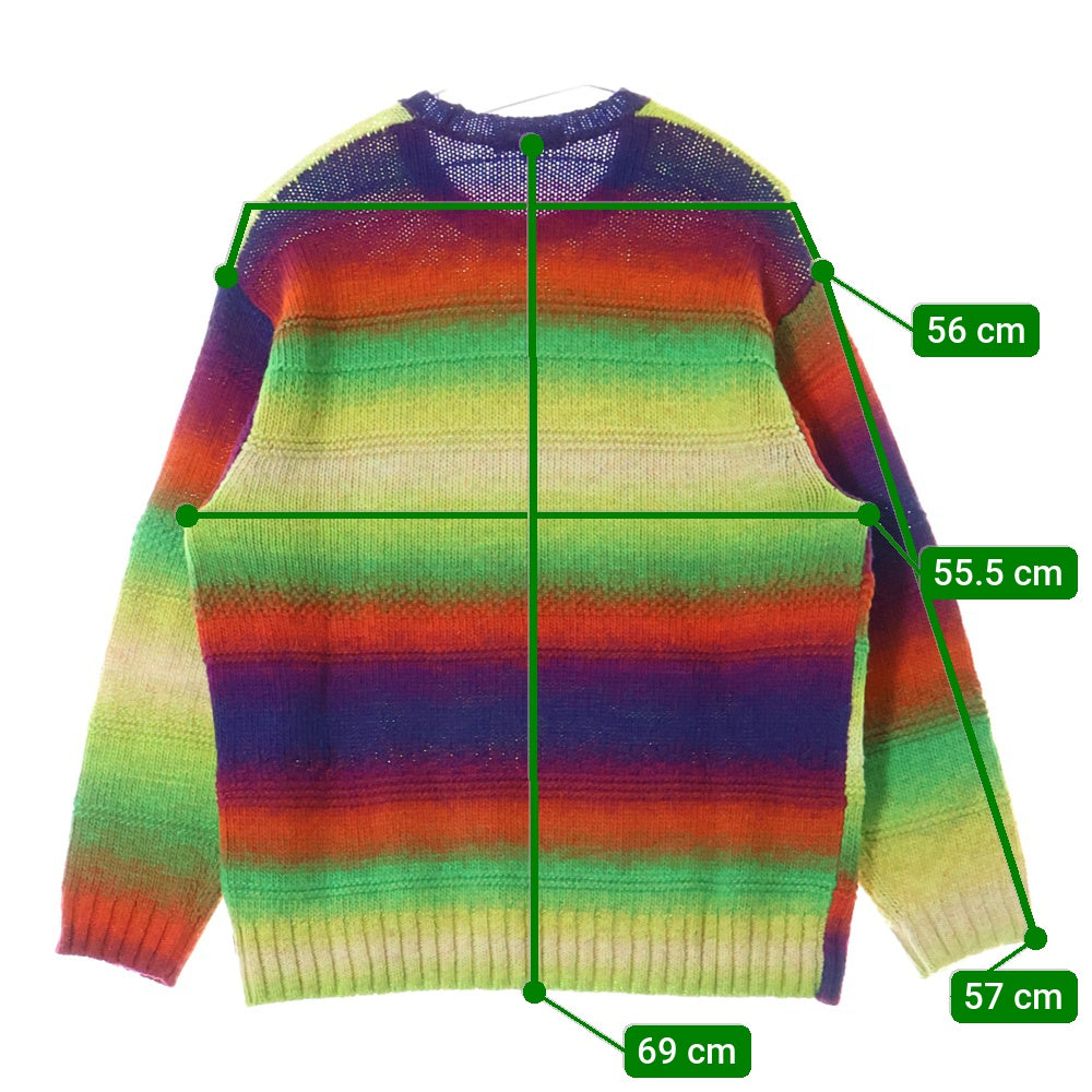 SUPREME(シュプリーム) 22AW Gradient Stripe Sweater Multi グラデーションマルチストライプセーター ニット