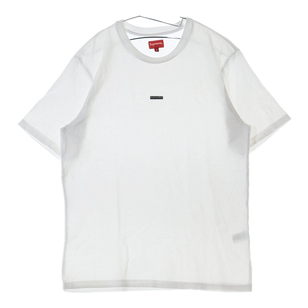 SUPREME(シュプリーム) 22SS Typewriter S/S Top タイプライター スモールボックスロゴ 半袖Tシャツ ホワイト