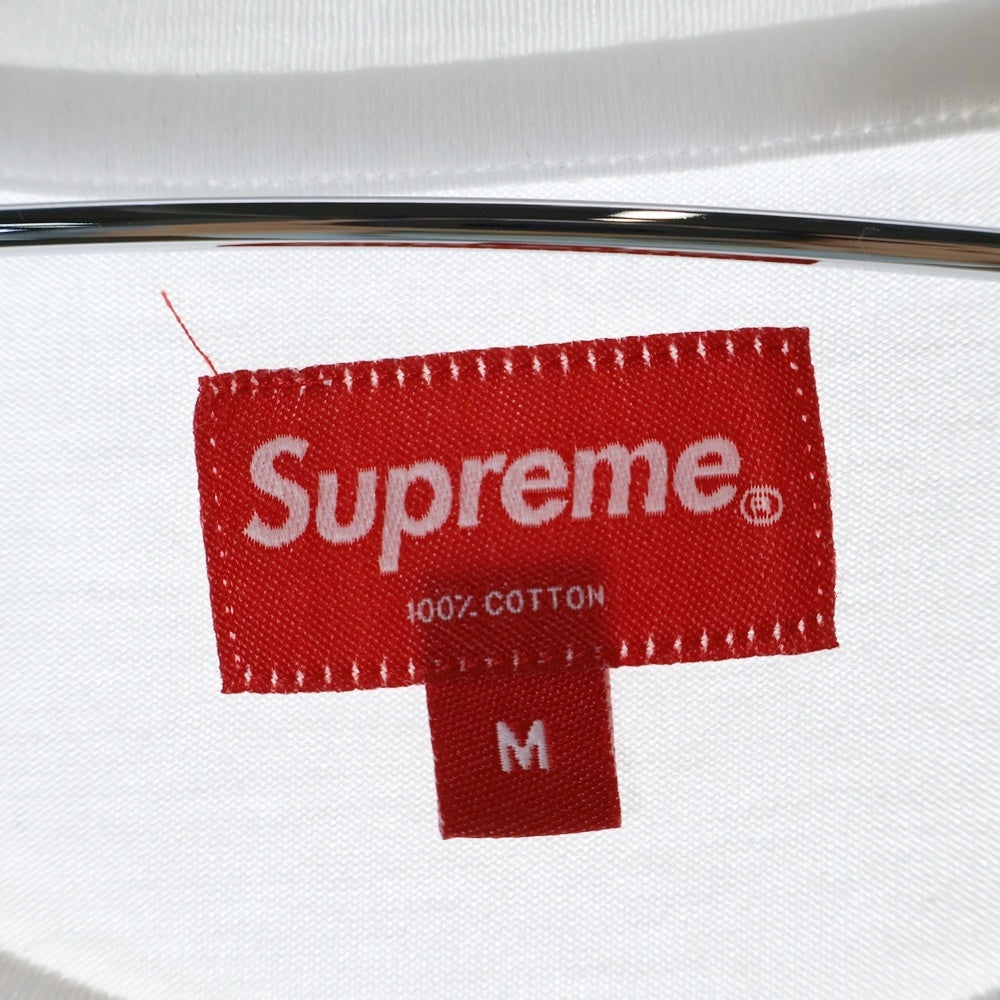 SUPREME(シュプリーム) 22SS Typewriter S/S Top タイプライター スモールボックスロゴ 半袖Tシャツ ホワイト