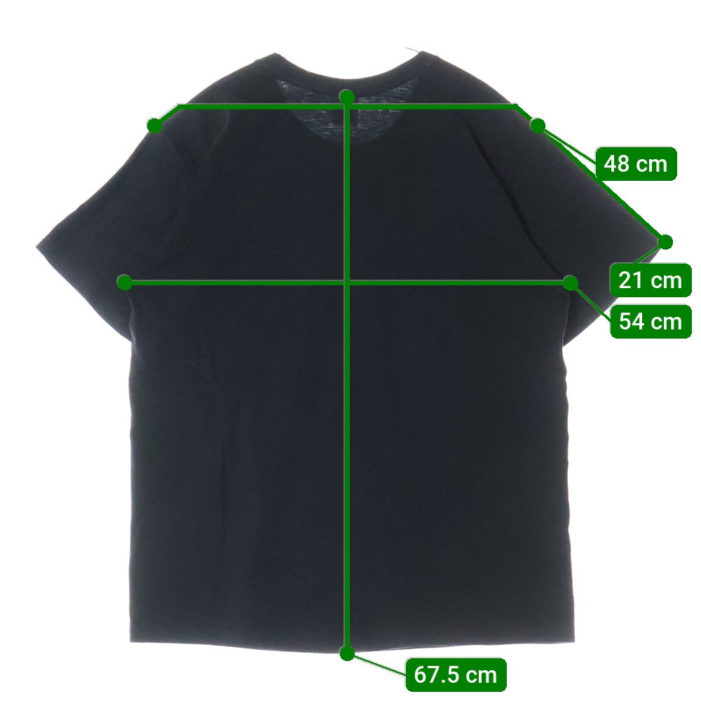 SUPREME(シュプリーム) 20AW ×Yohji Yamamoto This Was Tomorrow Tee ×ヨウジヤマモト フロントプリント 半袖Tシャツ ブラック