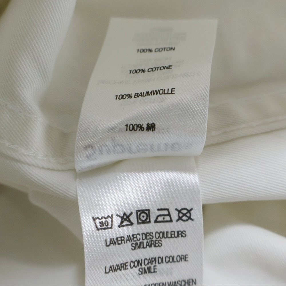 SUPREME(シュプリーム) 24AW Small Box Shirt スモールボックスロゴ 長袖シャツ ホワイト
