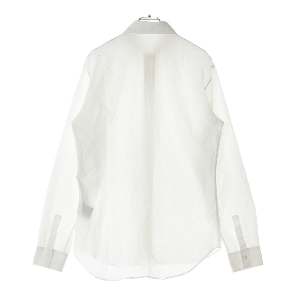 DIOR(ディオール) オブリーク総柄コットン長袖シャツ ホワイト 013C502A4743