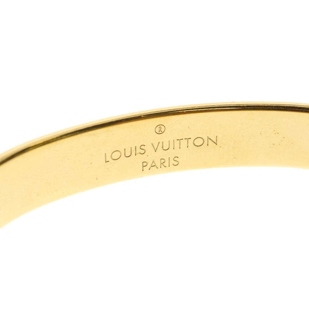 LOUIS VUITTON(ルイヴィトン) モノグラム カフナノグラム ブレスレット バングル ゴールド M00251 LE0222