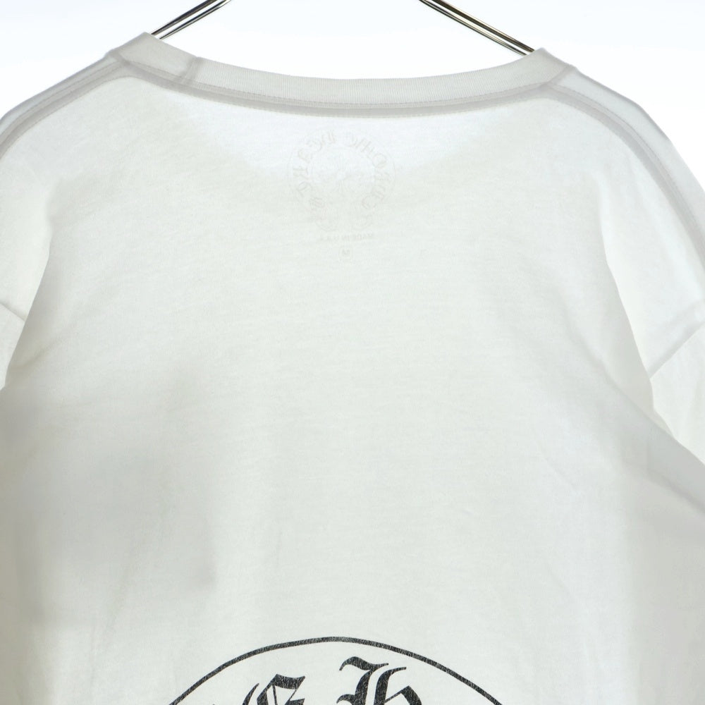 CHROME HEARTS(クロムハーツ) CH LS 1 マルチカラー ホースシュープリント 長袖Tシャツ カットソー Tシャツ ホワイト