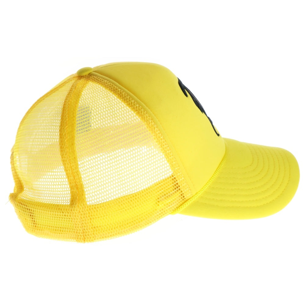 R13(アールサーティーン) TRUCKER HAT ロゴ トラッカー メッシュキャップ イエロー