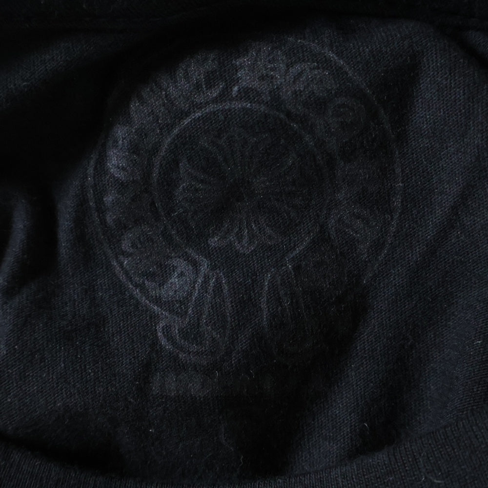 CHROME HEARTS(クロムハーツ) 18 AV. MONTAIGE LONG SLEEVE TEE パリス 18 アベニューモンタージュ ロングスリーブTシャツカットソー ブラック