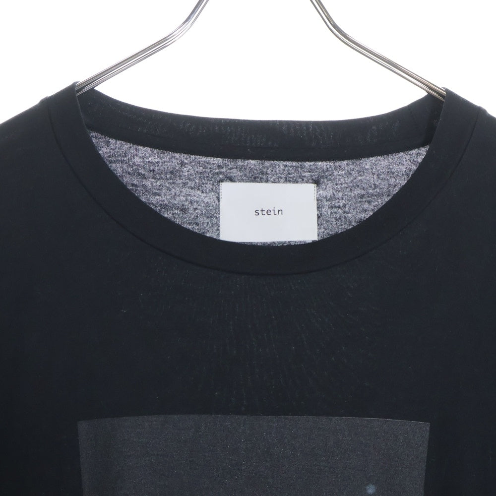 Stein(シュタイン) 22SS PRINT TEE プリントTシャツ 半袖クルーネックカットソー ST.390-1 ブラック