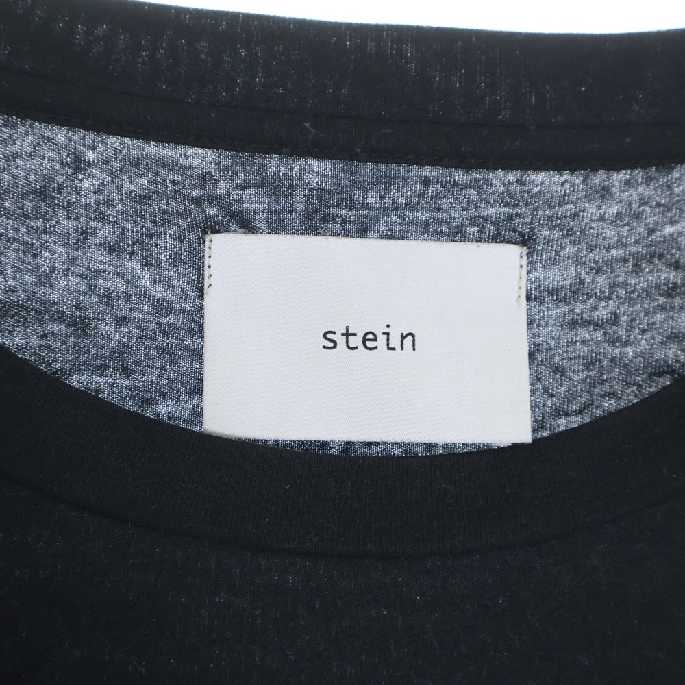 Stein(シュタイン) 22SS PRINT TEE プリントTシャツ 半袖クルーネックカットソー ST.390-1 ブラック