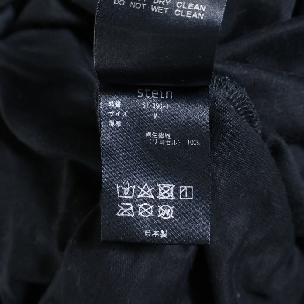 Stein(シュタイン) 22SS PRINT TEE プリントTシャツ 半袖クルーネックカットソー ST.390-1 ブラック