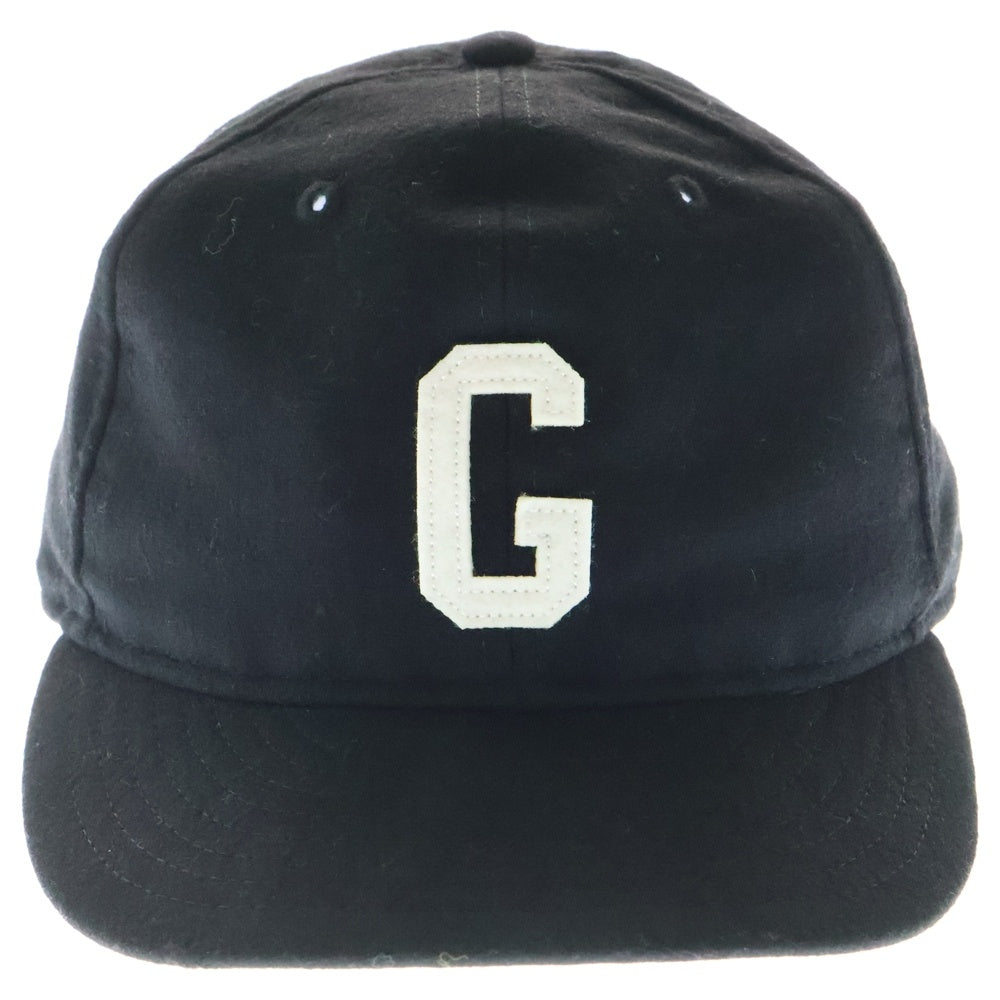 FEAR OF GOD ESSENTIALS(フィアオブゴッド エッセンシャルズ) ×NEW ERA SEVENTH COLLECTION Gロゴ ワッペン ウール ベースボール キャップ ブラック