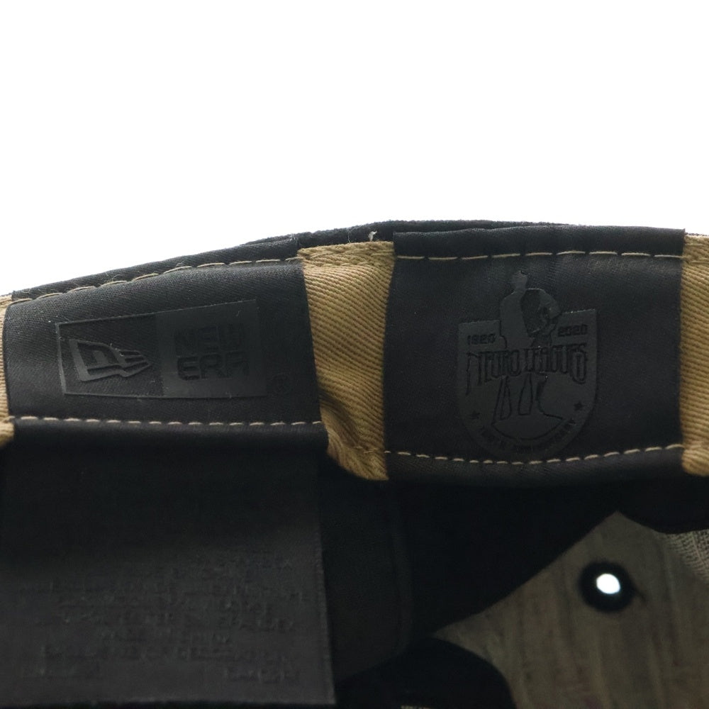 FEAR OF GOD ESSENTIALS(フィアオブゴッド エッセンシャルズ) ×NEW ERA SEVENTH COLLECTION Gロゴ ワッペン ウール ベースボール キャップ ブラック