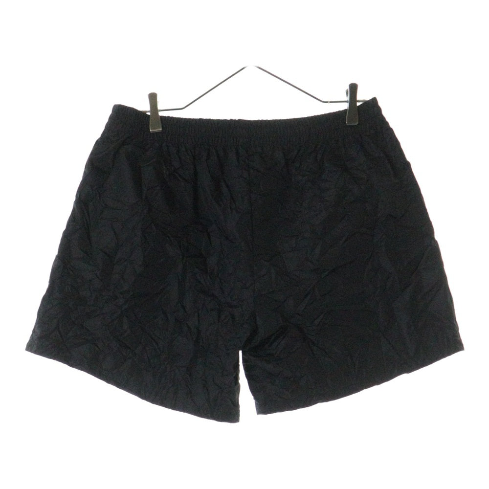 424(フォートゥーフォー) LOGO SHORTS ロゴショーツ ナイロンショートパンツ ブラック