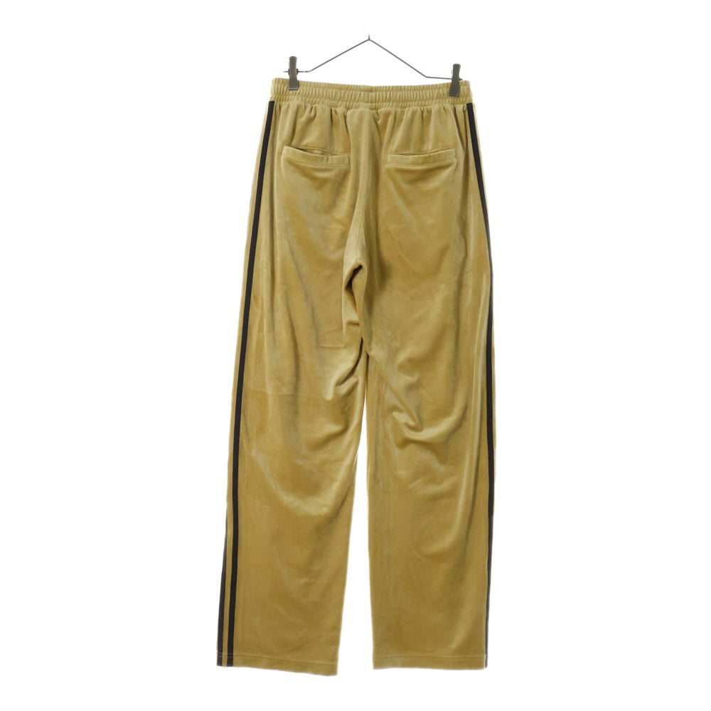 adidas Originals(アディダスオリジナルス) ベロア トラックパンツ ジップアップジャージ JM2267 ベージュ/ブラック