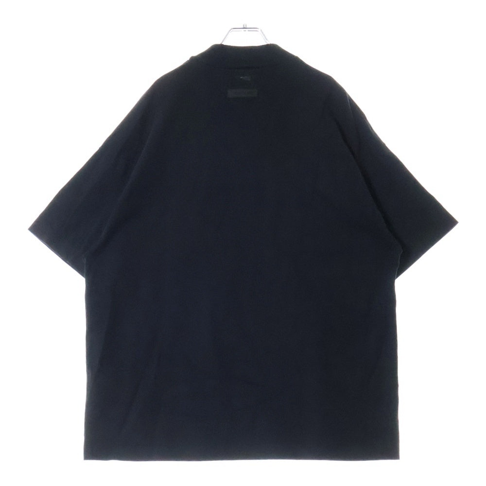 FEAR OF GOD ESSENTIALS(フィアオブゴッド エッセンシャルズ) S/S T-SHIRT ラバーロゴ半袖Tシャツ ブラック