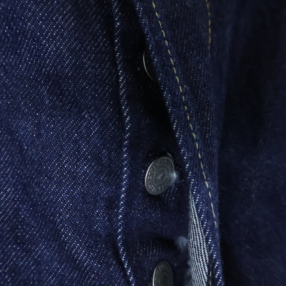 Levi's(リーバイス) 501 ボタンフライ ストレートストレッチデニムパンツ PC9-00501-3683 インディゴ