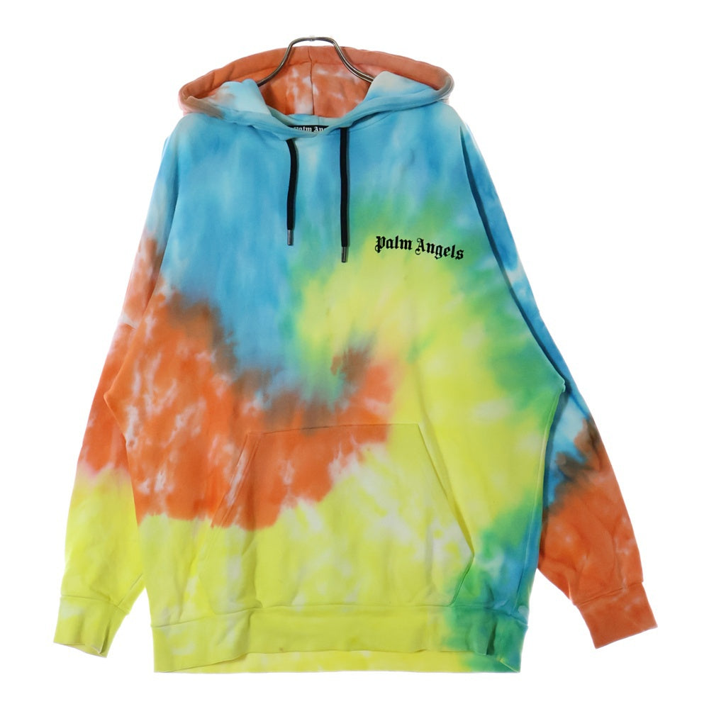 Palm Angels(パームエンジェルス) TIE DYE NEW BASIC HOODY タイダイ ニューベーシック プルオーバーパーカー PMBB036R20441006 マルチカラー