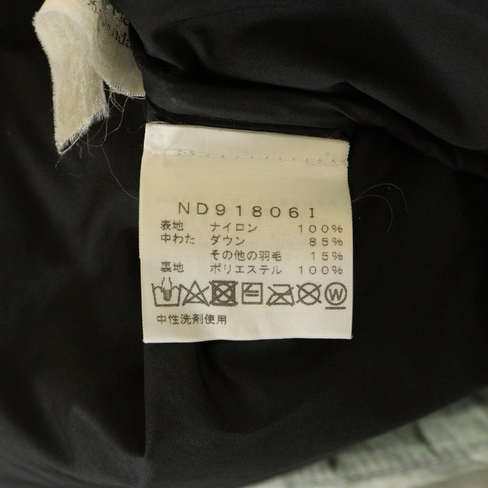 SUPREME(シュプリーム) 19AW ×THE NORTH FACE Paper Print Nuptse Jacket ND91806I ザ ノースフェイス ペーパープリント ヌプシ ナイロン ダウンジャケット ブラック/グレー