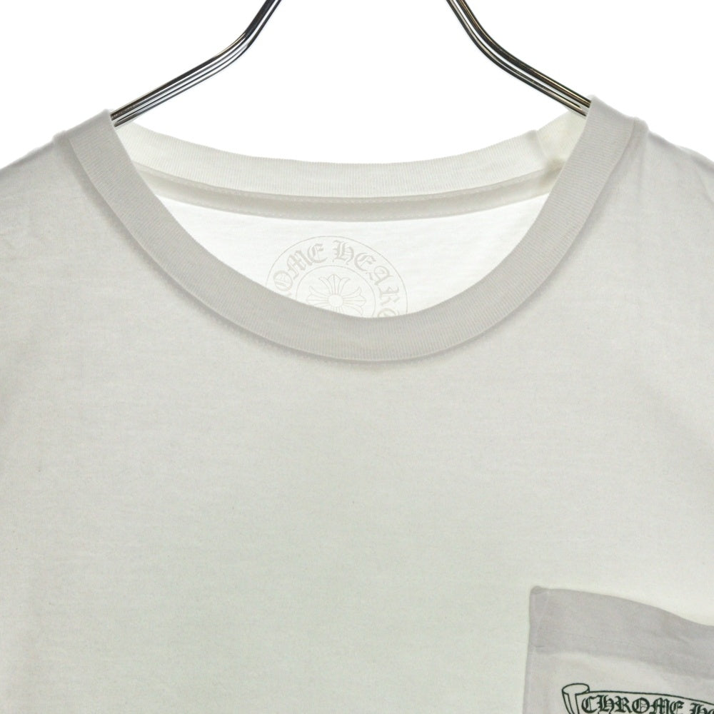 CHROME HEARTS(クロムハーツ) BACK CEMETERY CROSS TEE バックセメタリークロス 半袖Tシャツ カットソー ホワイト
