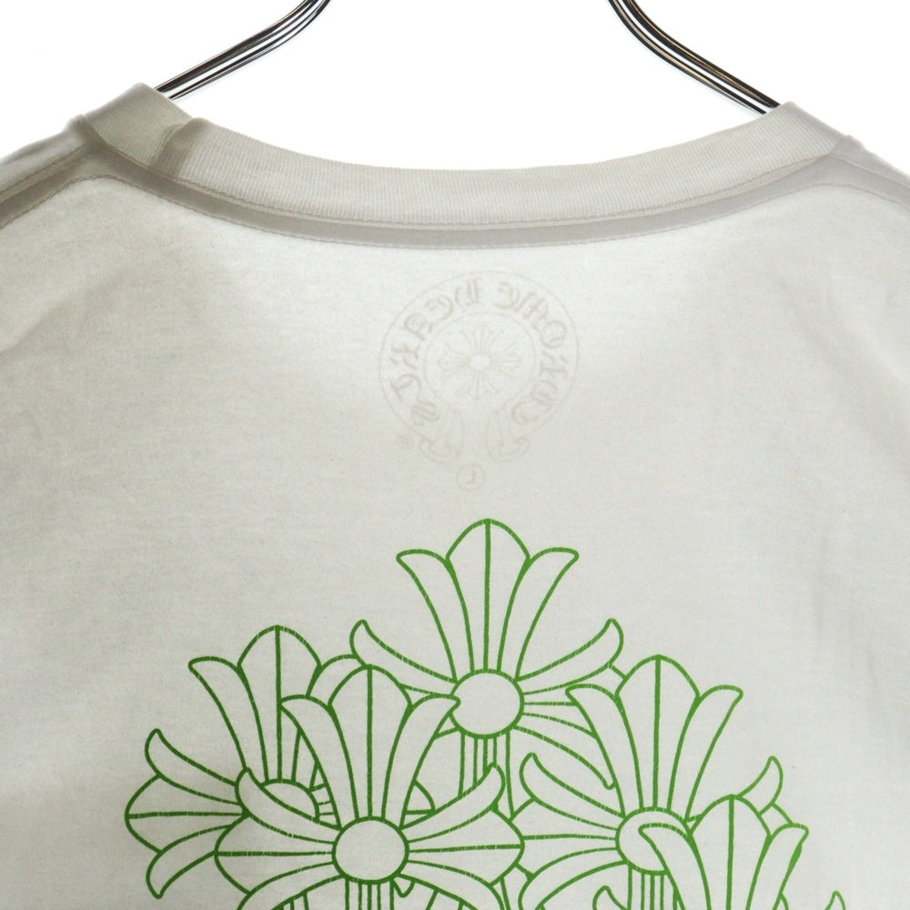 CHROME HEARTS(クロムハーツ) BACK CEMETERY CROSS TEE バックセメタリークロス 半袖Tシャツ カットソー ホワイト