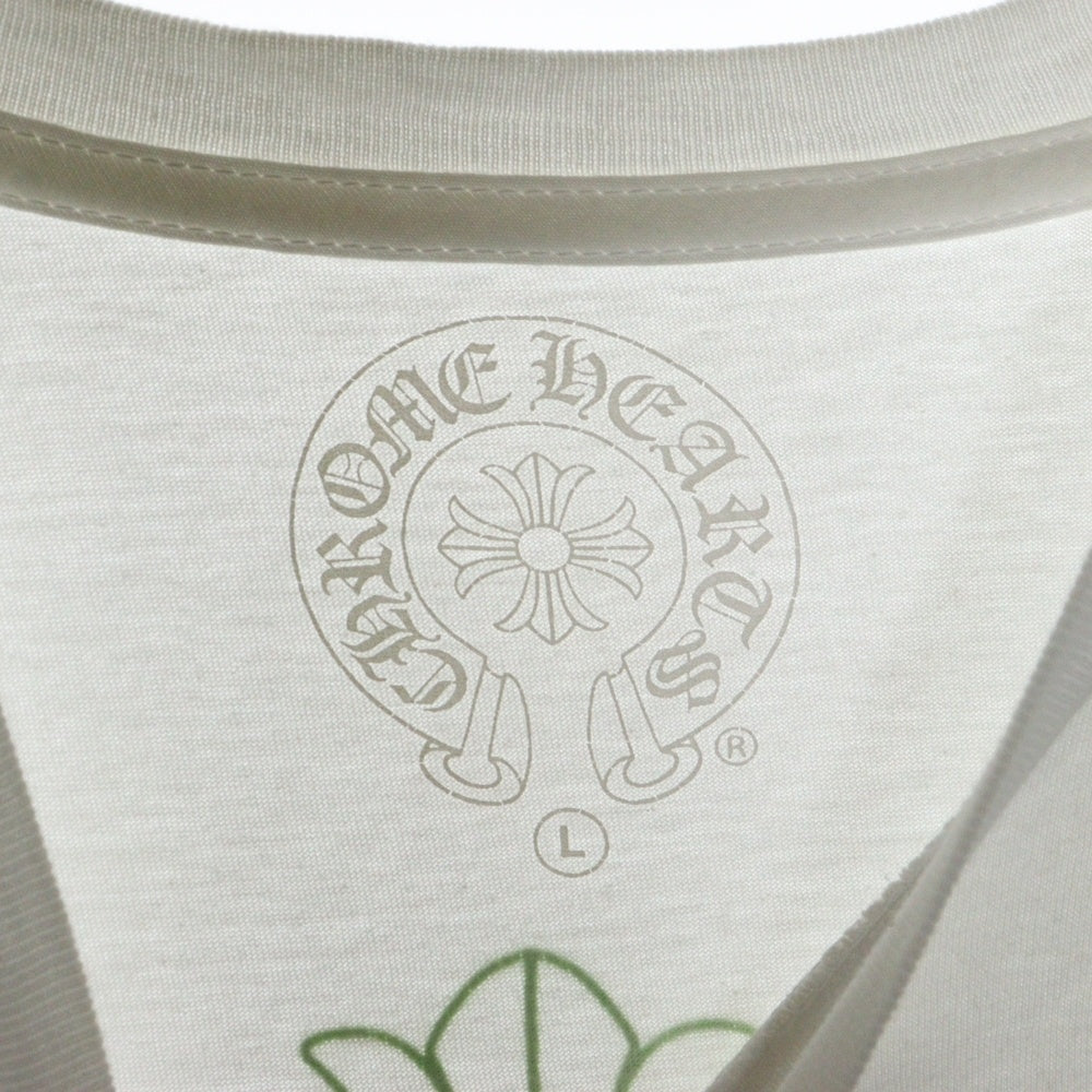 CHROME HEARTS(クロムハーツ) BACK CEMETERY CROSS TEE バックセメタリークロス 半袖Tシャツ カットソー ホワイト