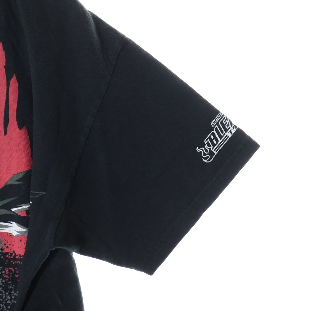 VINTAGE(ヴィンテージ) 00S BLEACH 黒崎一護プリント 半袖Tシャツカットソー ブラック