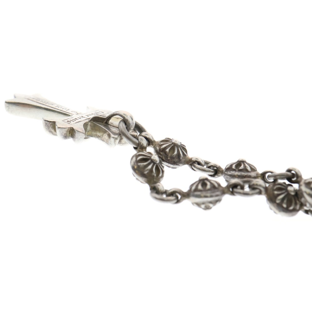 CHROME HEARTS(クロムハーツ) #1 CRSBL CHN SML CH CRS クロスボールチェーン スモールCHクロス ネックレス シルバー BCA193