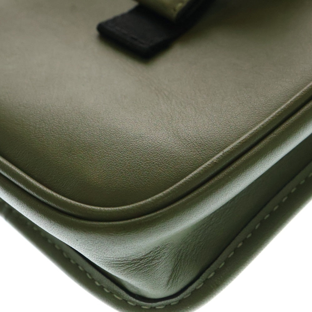 COACH(コーチ) レザー ショルダーバック CT886QBMGR カーキ