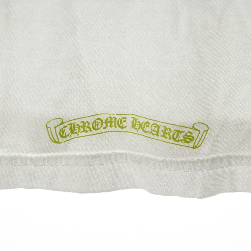 CHROME HEARTS(クロムハーツ) Yellow Made In Hollywood イエロー メイドインハリウッド プリントTシャツ 半袖カットソー ホワイト