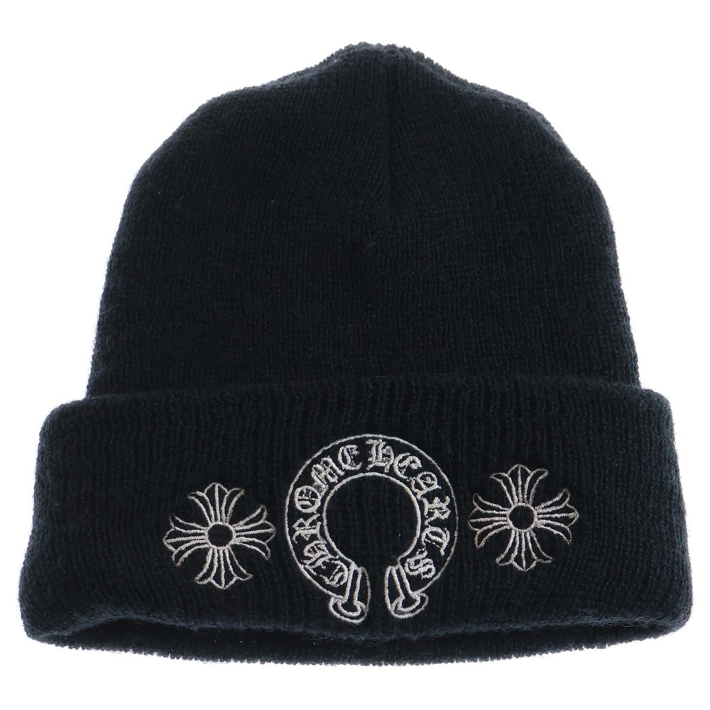CHROME HEARTS(クロムハーツ) WOOL WATCH CAP CHプラスホースシューニットキャップ ビーニー帽子
