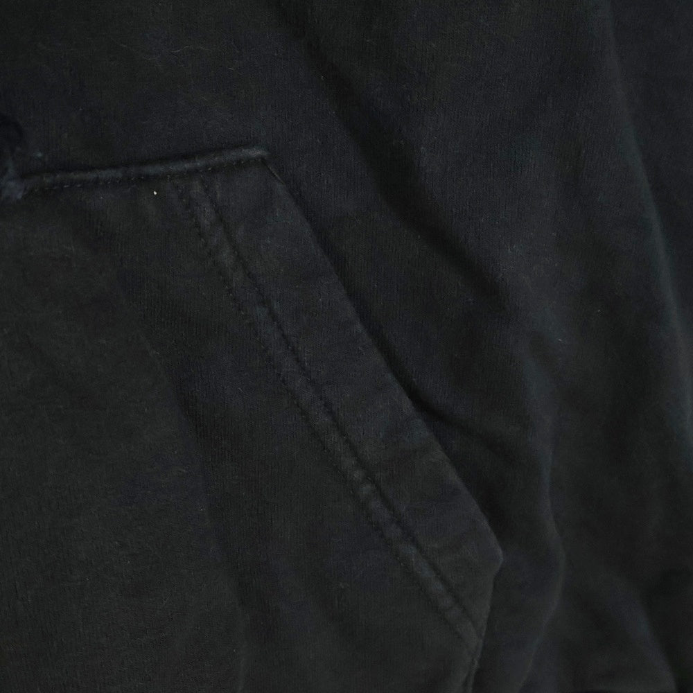 CHROME HEARTS(クロムハーツ) SWTSHRT PLVR プルオーバーパーカー 袖フローラルホースシュープリント スウェットプルオーバーパーカー ブラック