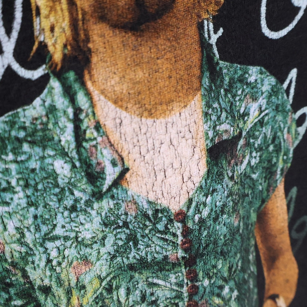 VINTAGE(ヴィンテージ) 00s Kurt Cobain Dress as a Woman Photo Print T-shirt ヴィンテージ カートコバーン フォトプリント 半袖Tシャツ ブラック