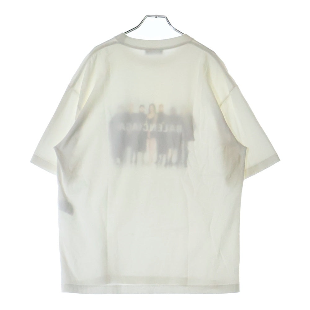 BALENCIAGA(バレンシアガ) 20SS リアルバレンシアガ プリント半袖Tシャツカットソー 612966 TIV47 ホワイト