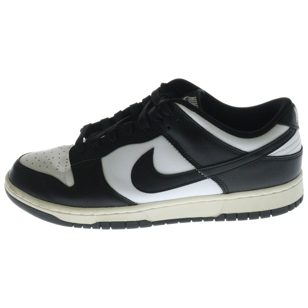 NIKE(ナイキ) DUNK LOW RETRO PANDA ダンク パンダ ダンク ローカットスニーカー ブラック/ホワイト US9.5/27.5cm DD1391-100