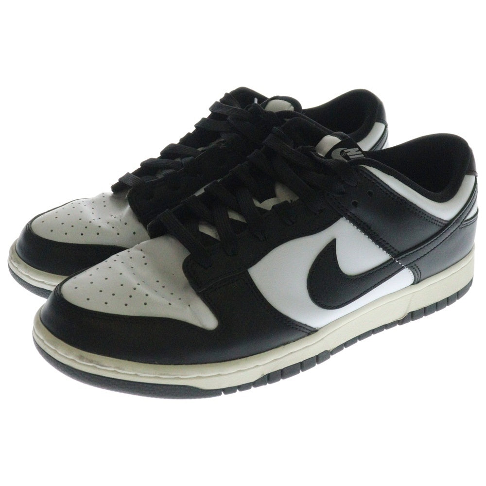 NIKE(ナイキ) DUNK LOW RETRO PANDA ダンク パンダ ダンク ローカットスニーカー ブラック/ホワイト US9.5/27.5cm DD1391-100