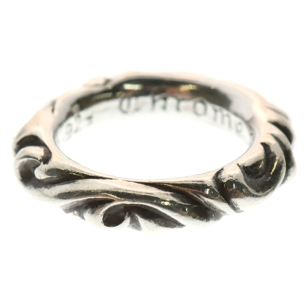 CHROME HEARTS(クロムハーツ) SCRL BAND スクロールバンド リング シルバー BCA351