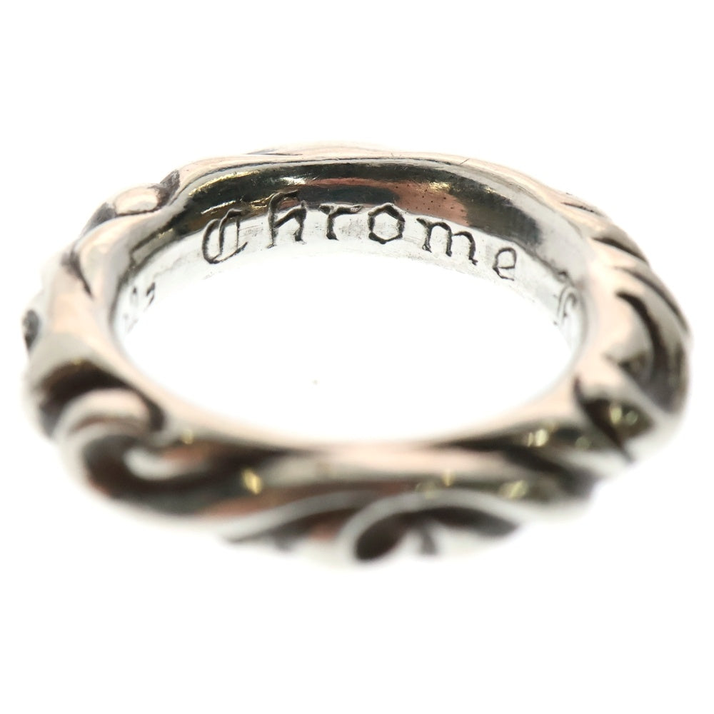 CHROME HEARTS(クロムハーツ) SCRL BAND スクロールバンド リング シルバー BCA351