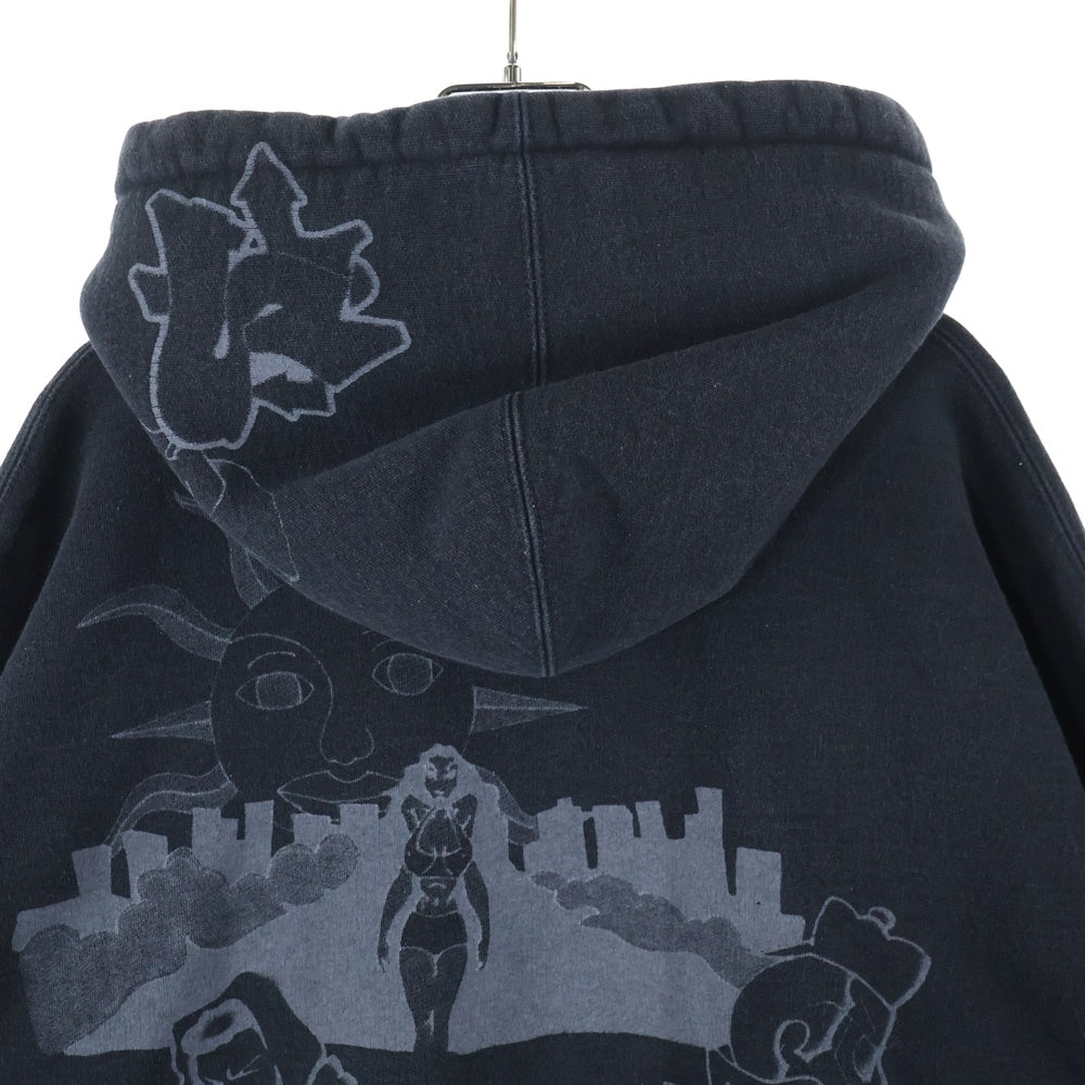 SUPREME(シュプリーム) 23AW Sunrise Hooded Sweatshirt サンライズ フーディー ブラック