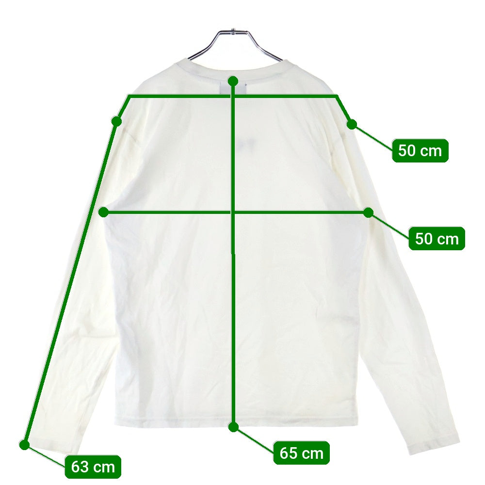 THUG CLUB(サグクラブ) TC Basic Long Sleeve 長袖Tシャツカットソー ホワイト TC24TS0801