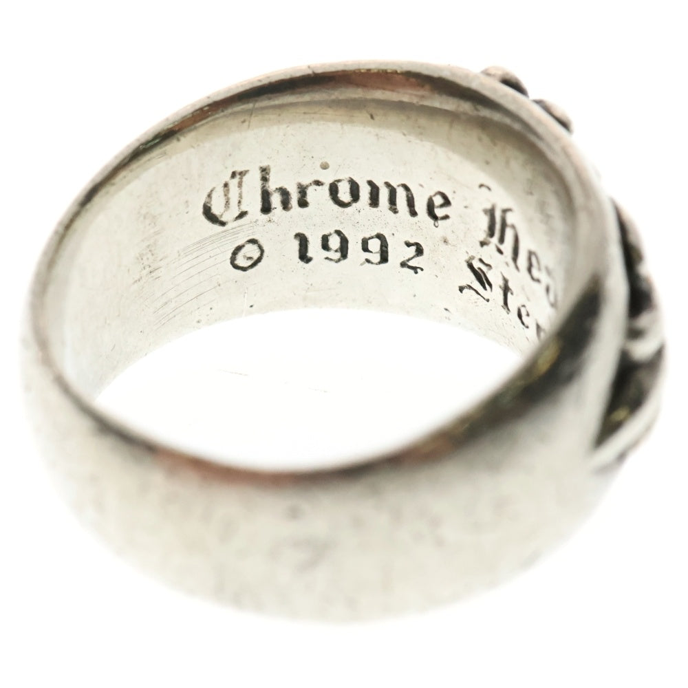 CHROME HEARTS(クロムハーツ) FLRL CRS フローラルクロス リング シルバー BCA346