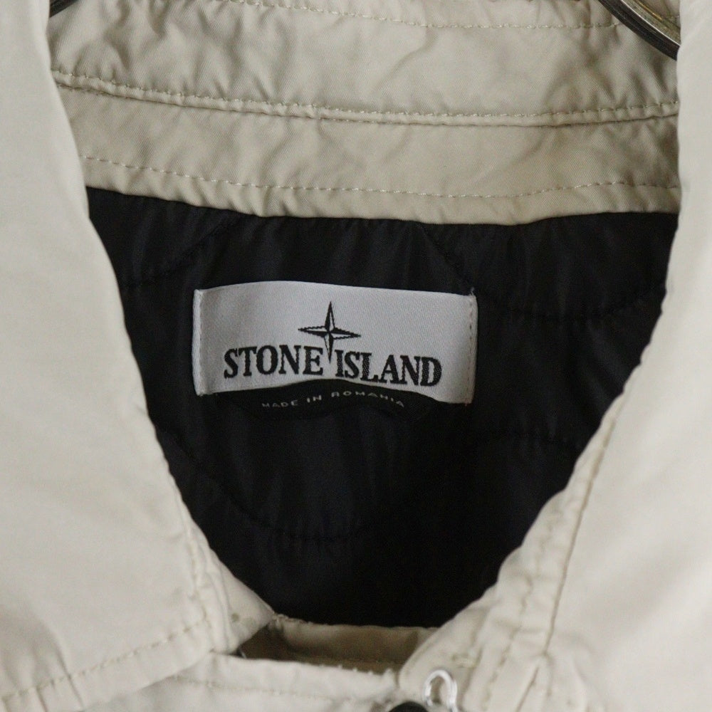 STONE ISLAND(ストーンアイランド) 24AW トレンチコート プリマロフトキルティングライナー ベージュ 791542149 V0097