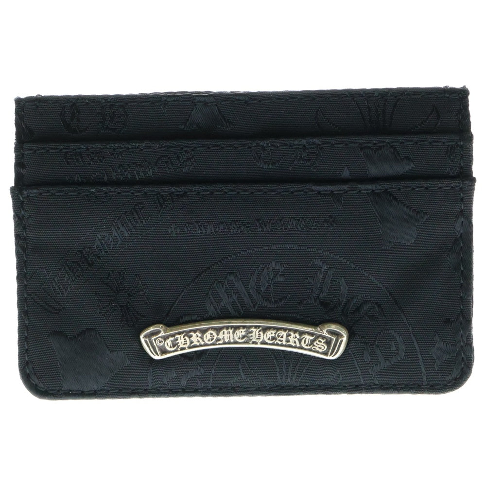 CHROME HEARTS(クロムハーツ) DOUBLE SIDE ダブルサイド 総柄ナイロンカードケース